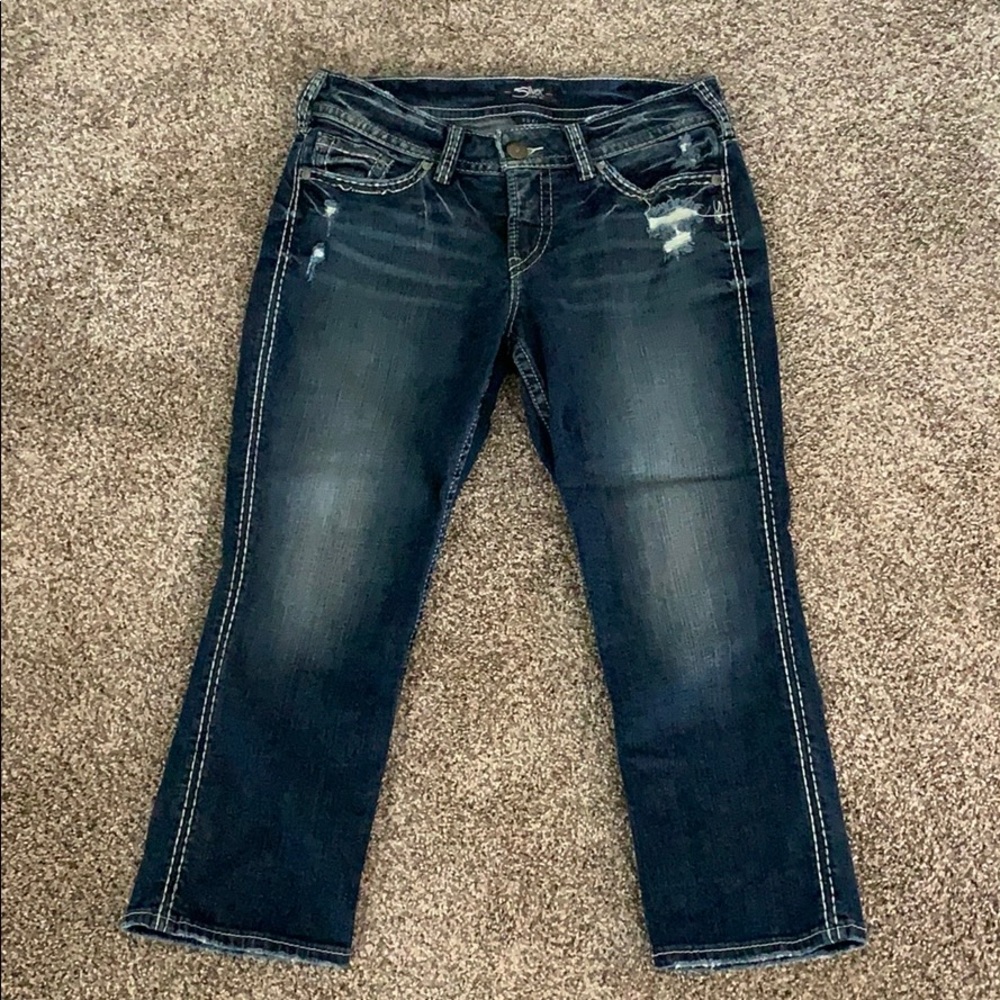 Silver Jeans Capris